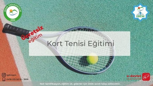 Kort Tenisi Eğitimi