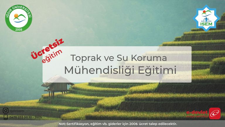 Toprak ve SU Koruma Mühendisliği