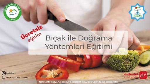 Bıçak ile Doğrama Yöntemleri