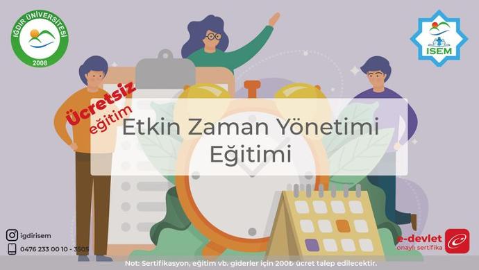 Etkin Zaman Yönetimi Eğitimi