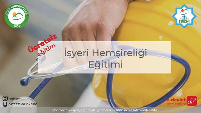 İşyeri Hemşireliği Eğitimi