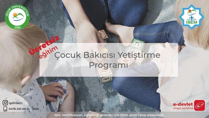 Çocuk Bakıcısı Yetiştirme Eğitimi